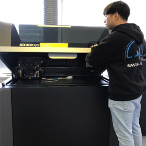 스트라타시스, 메디컬아이피에 J750 3D 프린터 공급